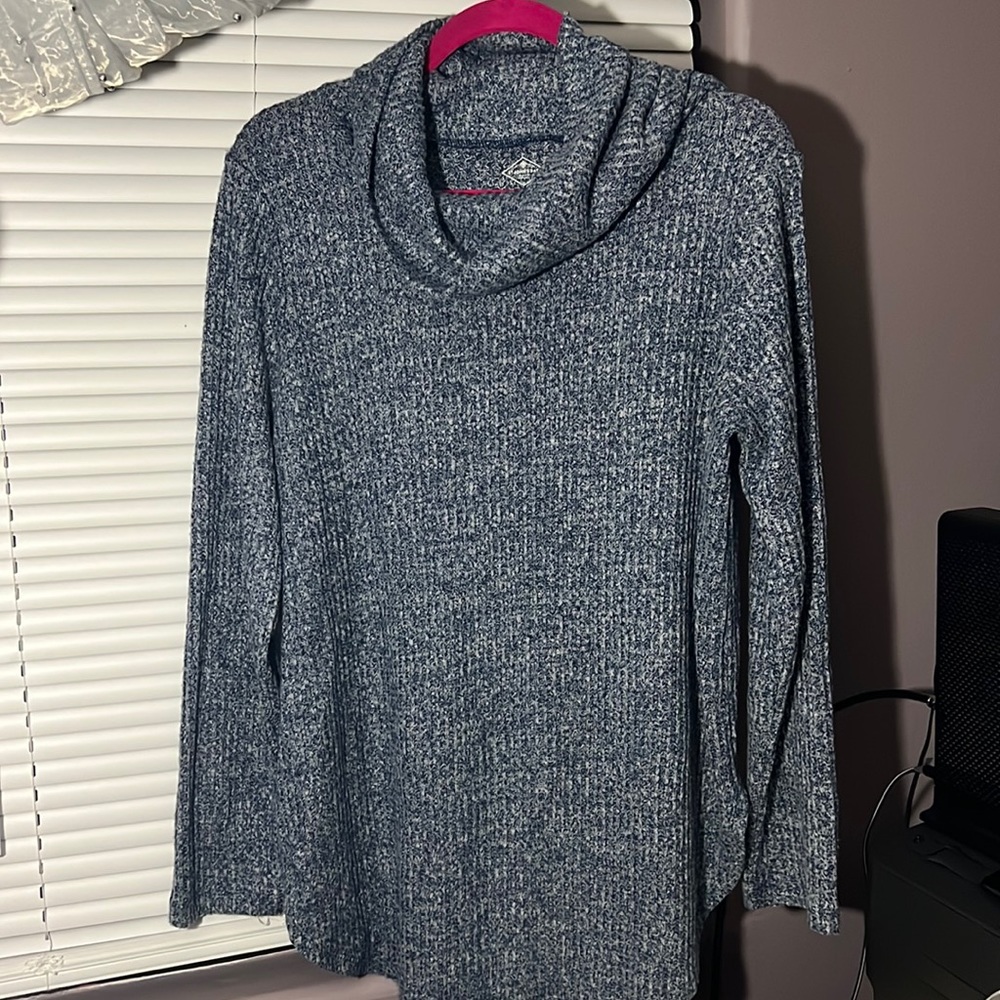 St John’s Bay Womens Turtleneck Long Sleeve Pullover Sweater